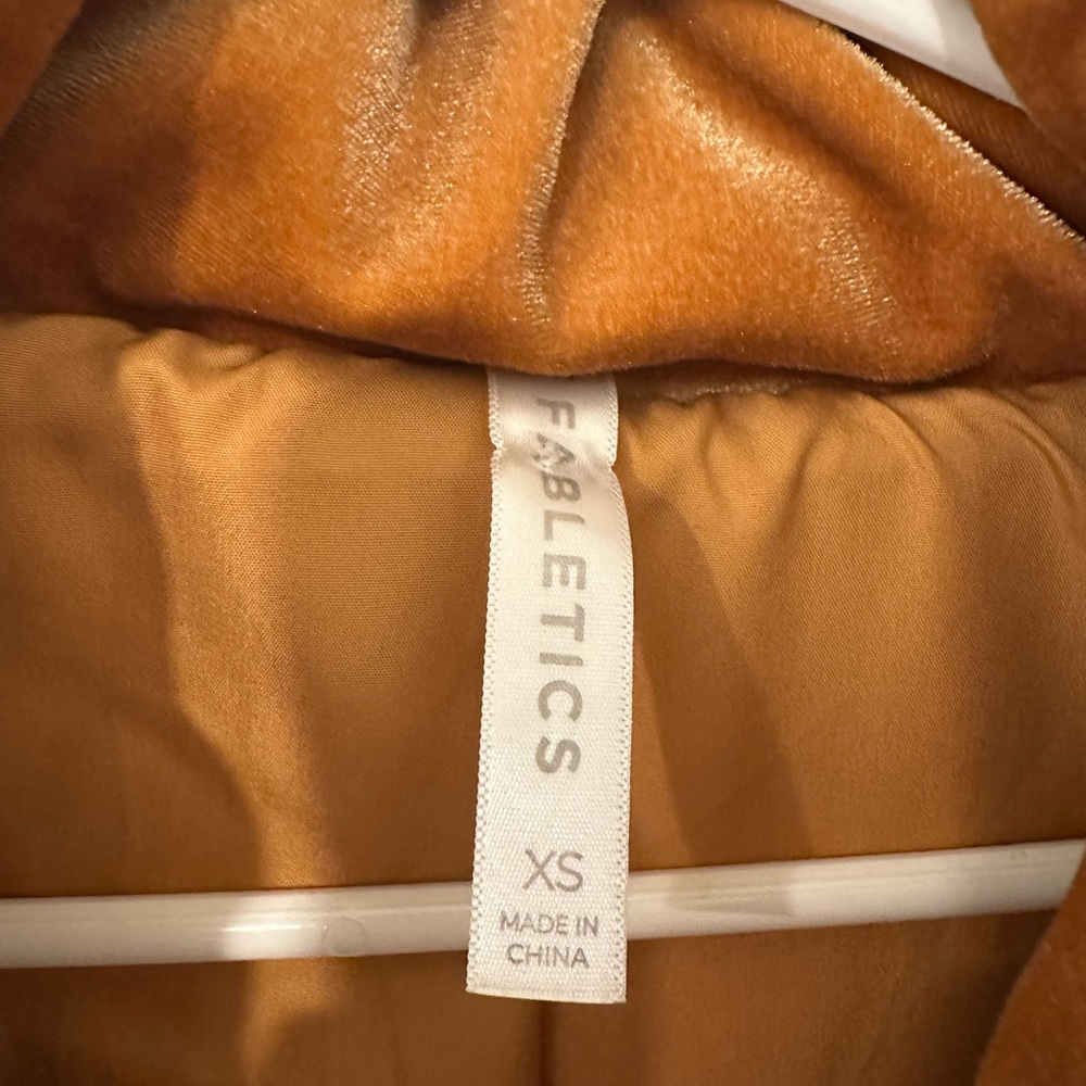 Fabletics Tan Puffer Jacket - image 3